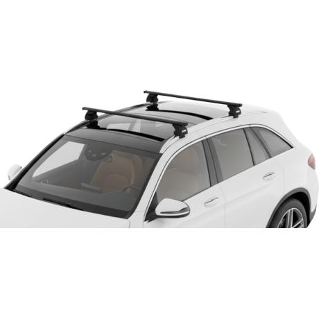 Barras THULE EVO SquareBar para autos MERCEDES BENZ GLC desde 2015 al 2023