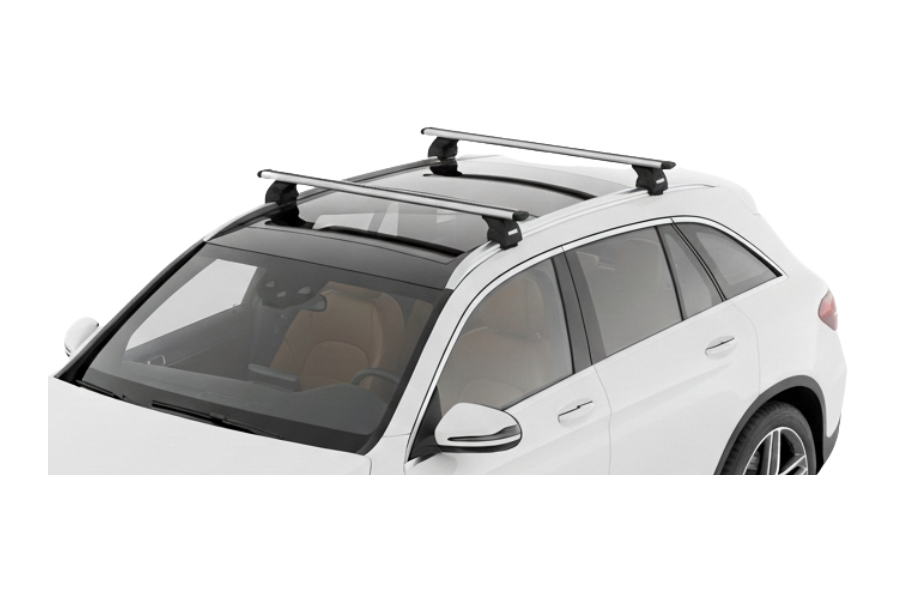 Barras THULE EVO WingBar para autos MERCEDES BENZ GLC desde 2015 al 2023