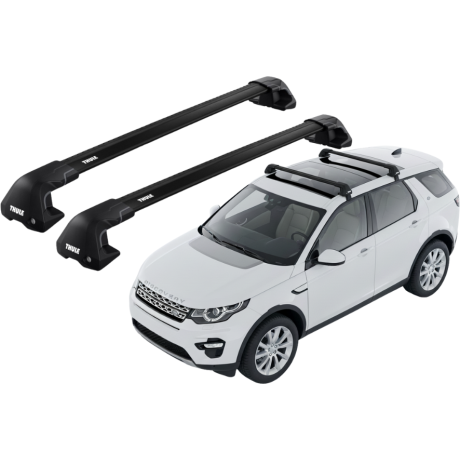 Barras THULE EDGE Flush para autos LAND ROVER Discovery Sport desde 2015 negro