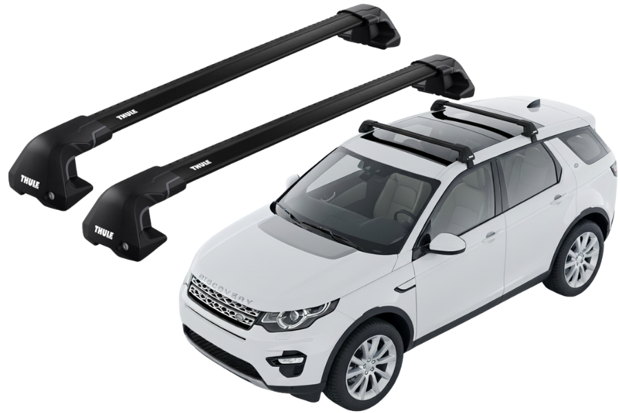 Barras THULE EDGE Flush para autos LAND ROVER Discovery Sport desde 2015 negro