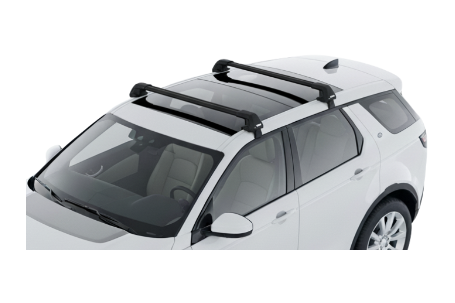 Barras THULE EDGE Flush para autos LAND ROVER Discovery Sport desde 2015 negro