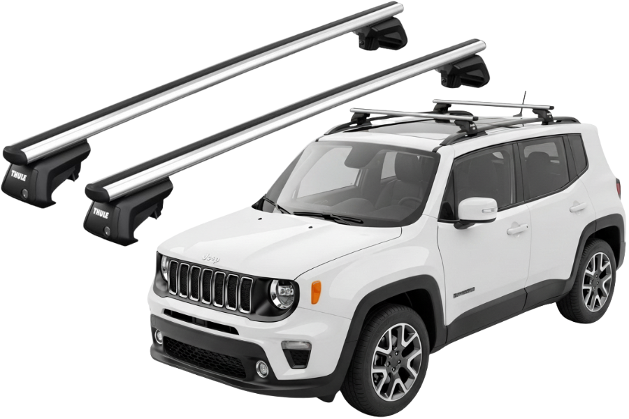 Barras THULE SmartRack XT AluBar para autos JEEP Renegade desde 2015
