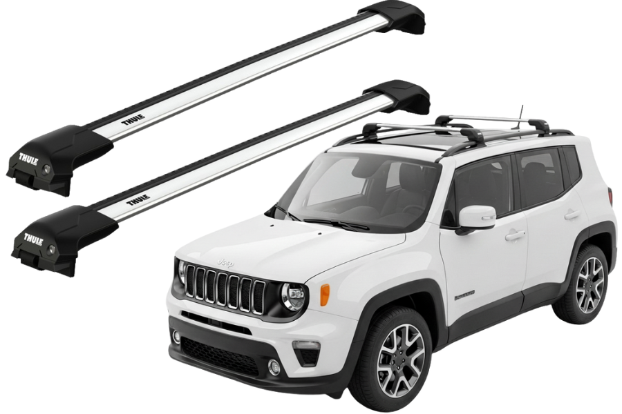 Barras THULE EDGE Flush para autos JEEP Renegade desde 2015