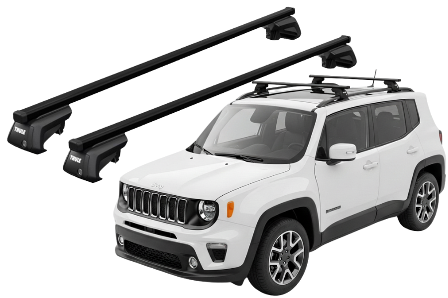 Barras THULE EVO SquareBar para autos JEEP Renegade desde 2015