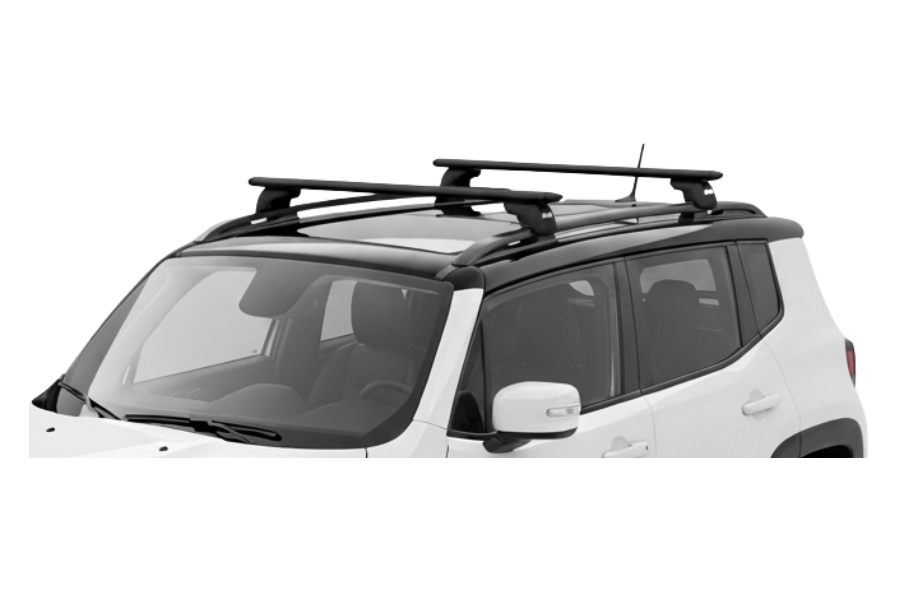 Barras THULE EVO WingBar para autos JEEP Renegade desde 2015 negro