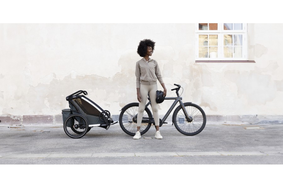 Carrito Thule Chariot Cross Single | Dark Slate