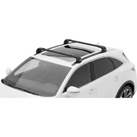 Barras THULE EDGE Flush para autos CITROEN DS7 Crossback desde 2018 negro