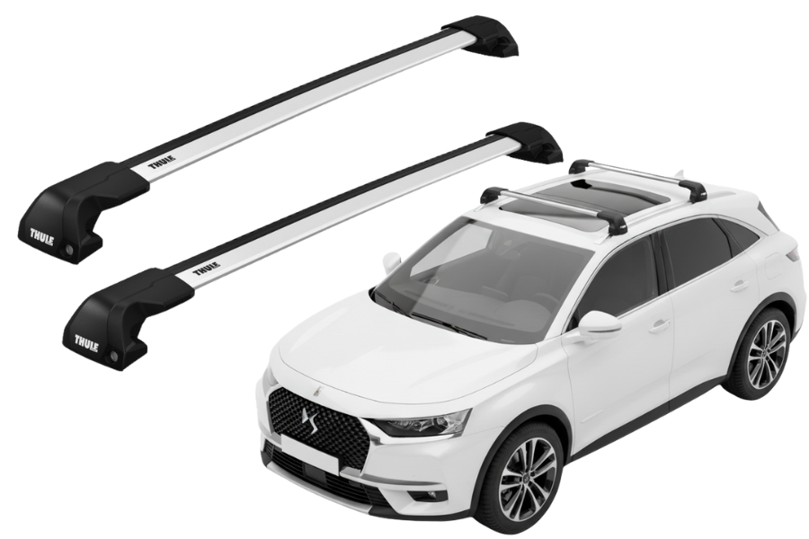 Barras THULE EDGE Flush para autos CITROEN DS7 Crossback desde 2018