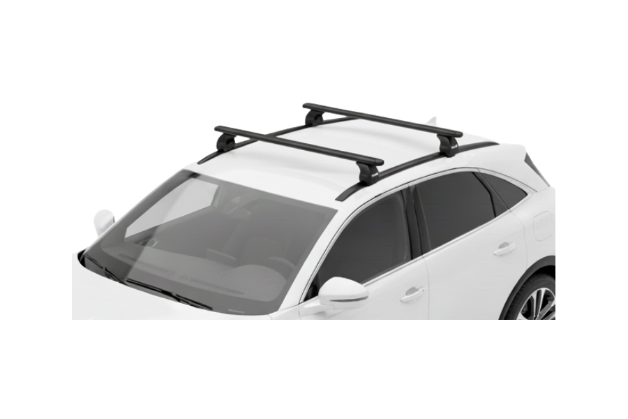 Barras THULE EVO WingBar para autos CITROEN DS7 Crossback desde 2018 negro