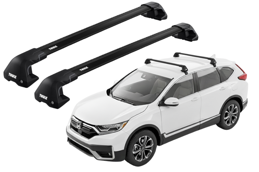 Barras THULE EDGE Flush para autos HONDA CR-V desde 2019 - 2023 negro