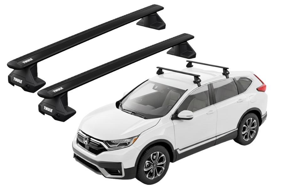 Barras THULE EVO WingBar para autos HONDA CR-V desde 2019 - 2023 negro