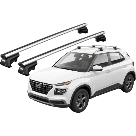 Barras THULE SmartRack XT AluBar para autos HYUNDAI Venue desde 2020