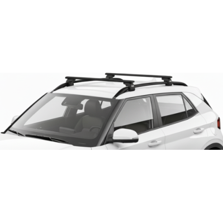 Barras THULE EVO WingBar para autos HYUNDAI Venue desde 2020 negro