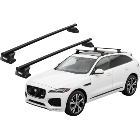 Barras THULE EVO SquareBar para autos JAGUAR F-Pace desde 2016