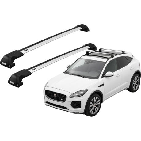 Barras THULE EDGE Flush para autos JAGUAR E-Pace desde 2018