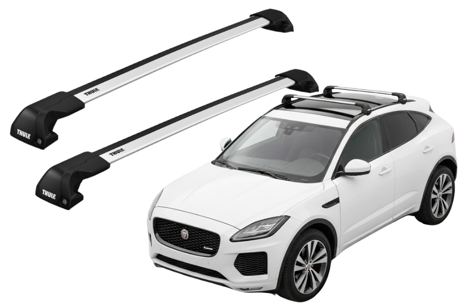 Barras THULE EDGE Flush para autos JAGUAR E-Pace desde 2018
