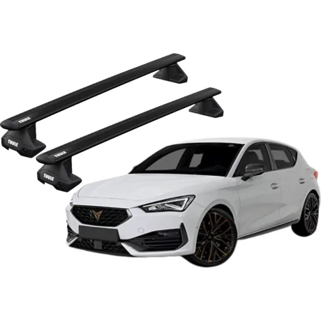 Barras THULE EVO WingBar para autos CUPRA León desde 2020 - 2024 negro