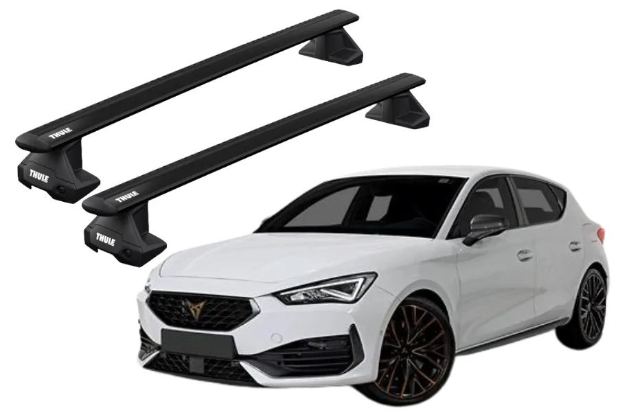 Barras THULE EVO WingBar para autos CUPRA León desde 2020 - 2024 negro
