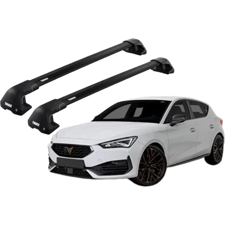 Barras THULE EDGE Flush para autos CUPRA León desde 2020 - 2024 negro