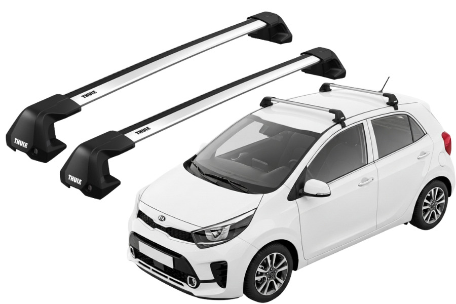 Barras THULE EDGE Flush para autos KIA Morning desde 2017