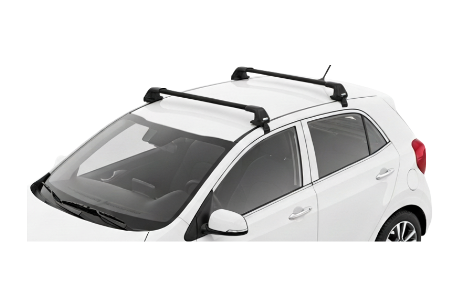 Barras THULE EDGE Flush para autos KIA Morning desde 2017 negro