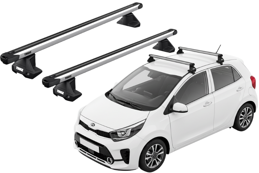 Barras Thule KIA Morning 17- TN / SlideBar EVO