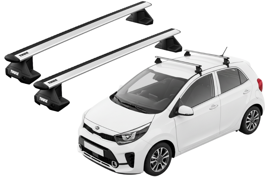 Barras THULE EVO WingBar para autos KIA Morning desde 2017