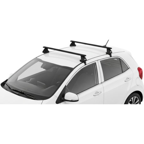 Barras THULE EVO WingBar para autos KIA Morning desde 2017 negro