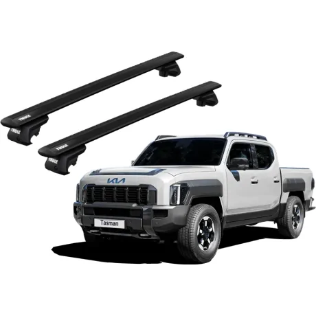 Barras THULE EVO WingBar para autos KIA Tasman desde 2025 negro