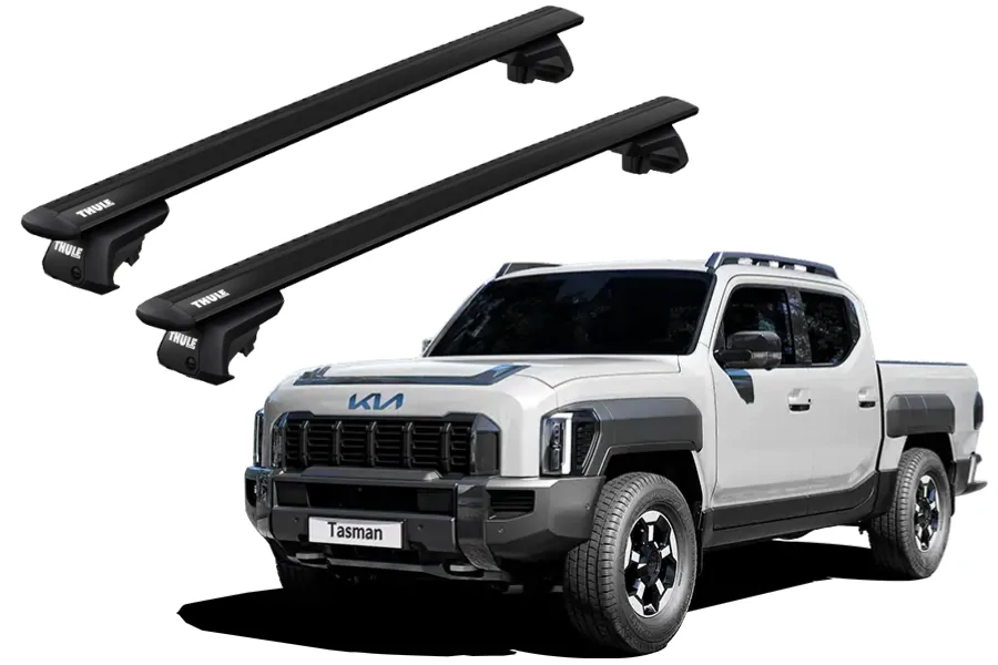 Barras THULE EVO WingBar para autos KIA Tasman desde 2025 negro