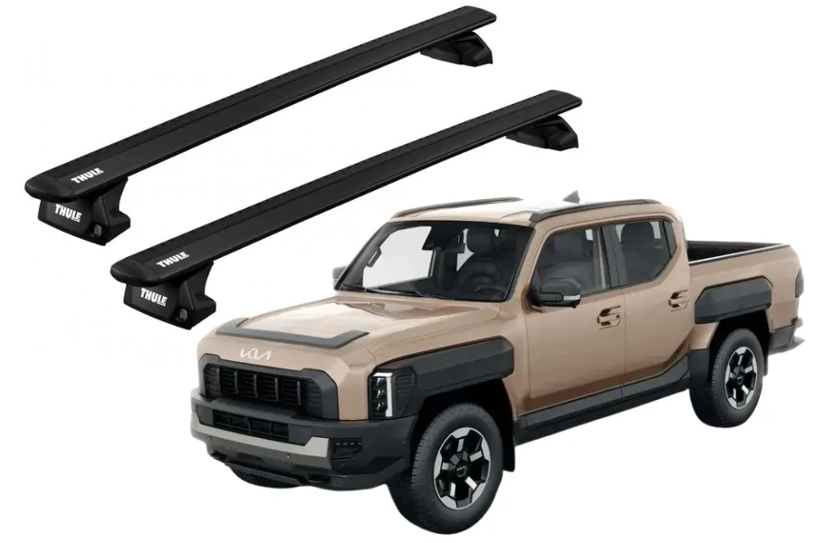 Barras Thule KIA Tasman 25- RA / WingBar EVO Black