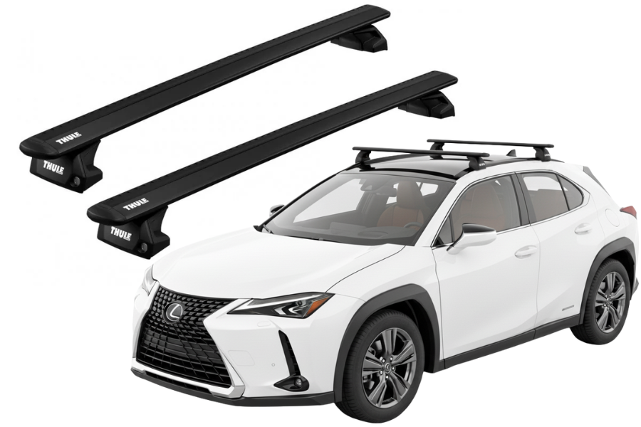 Barras THULE EVO WingBar para autos LEXUS UX-Series desde 2019 negro