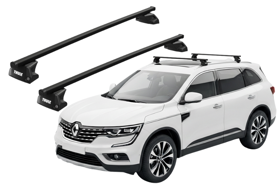 Barras THULE EVO SquareBar para autos RENAULT Koleos desde 2017-