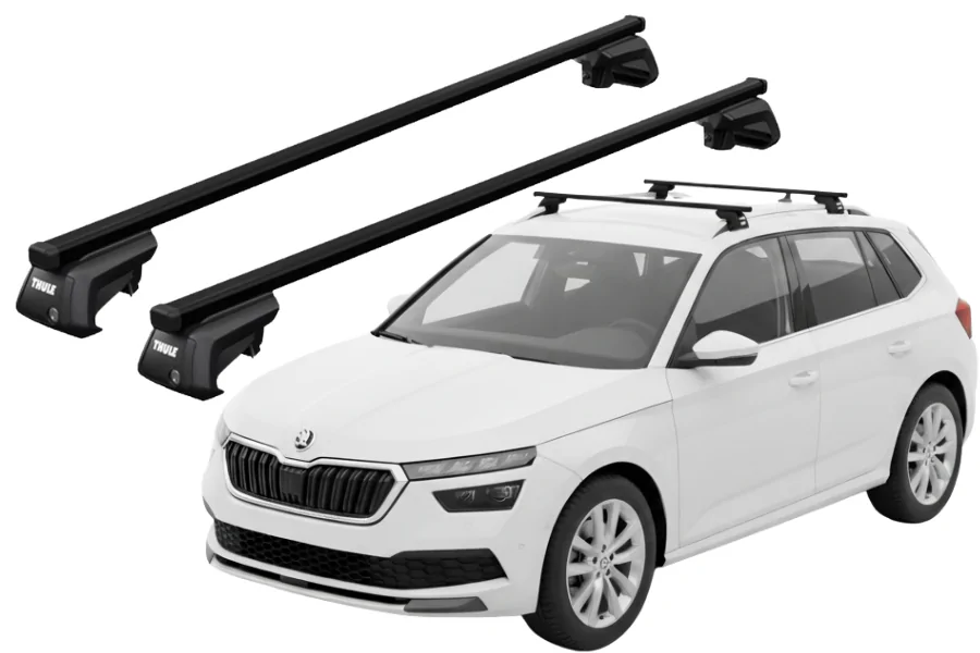 Barras THULE EVO SquareBar para autos SKODA Kamiq desde 2020
