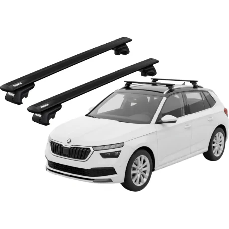 Barras THULE EVO WingBar para autos SKODA Kamiq desde 2020 negro