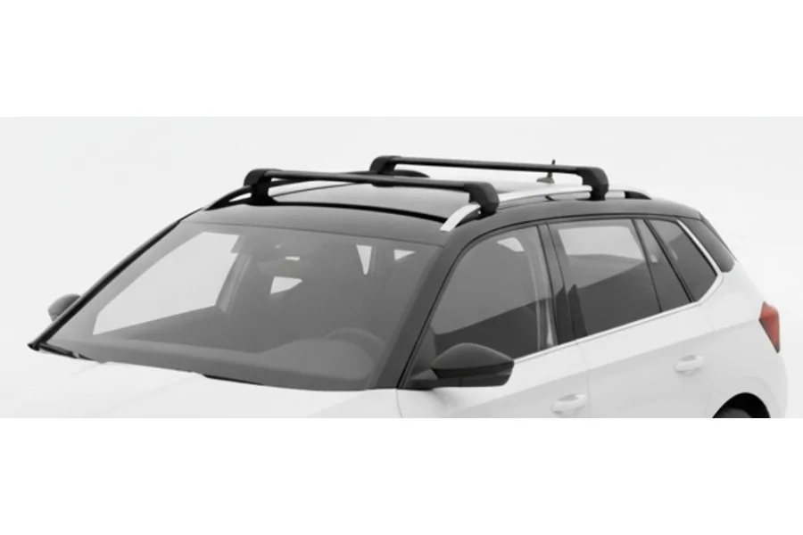 Barras THULE EDGE Flush para autos SKODA Kamiq desde 2020 negro