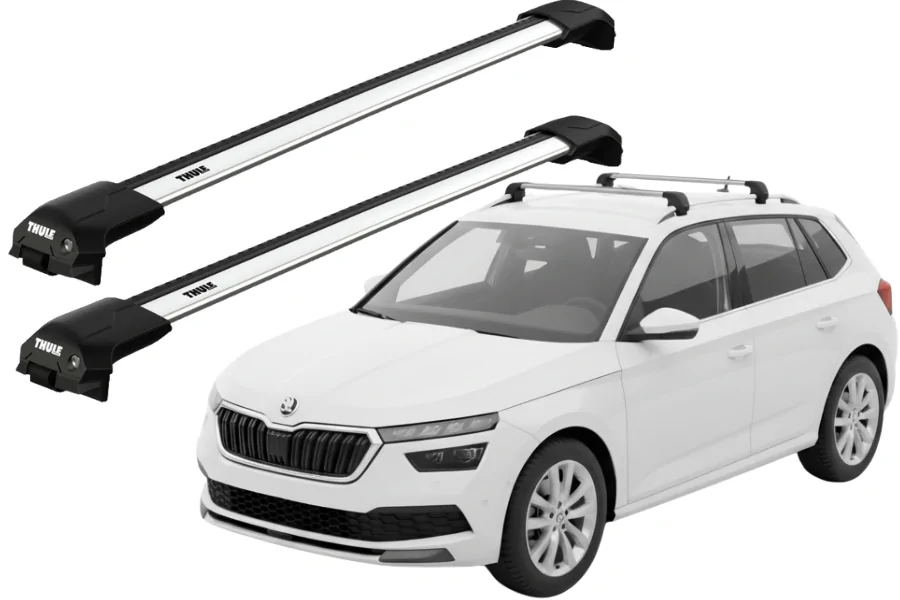 Barras THULE EDGE Flush para autos SKODA Kamiq desde 2020