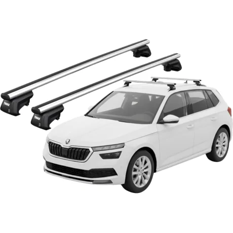 Barras THULE SmartRack XT AluBar para autos SKODA Kamiq desde 2020