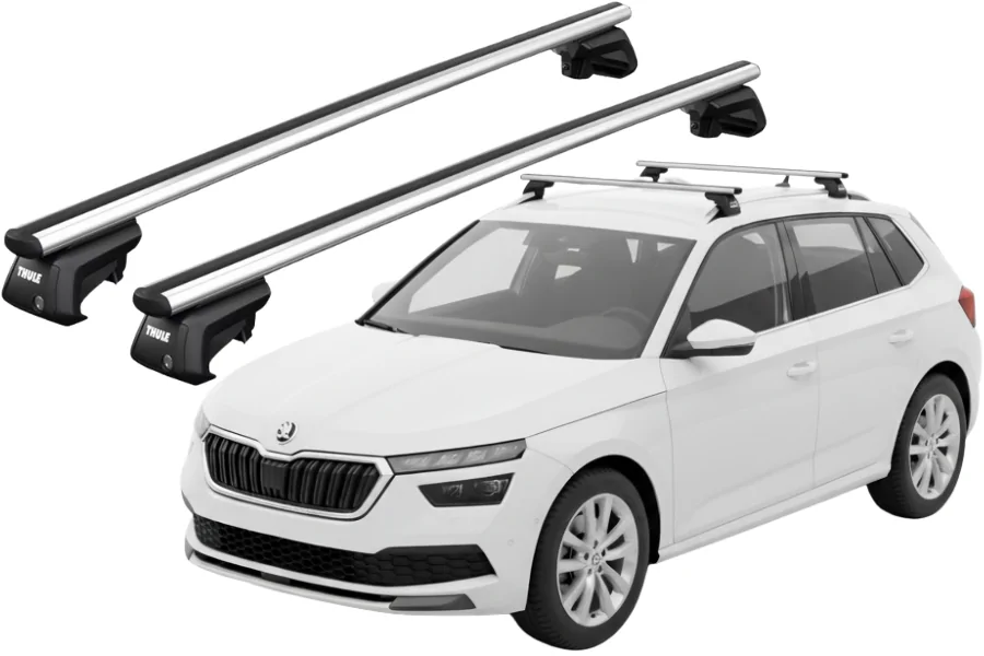 Barras THULE SmartRack XT AluBar para autos SKODA Kamiq desde 2020
