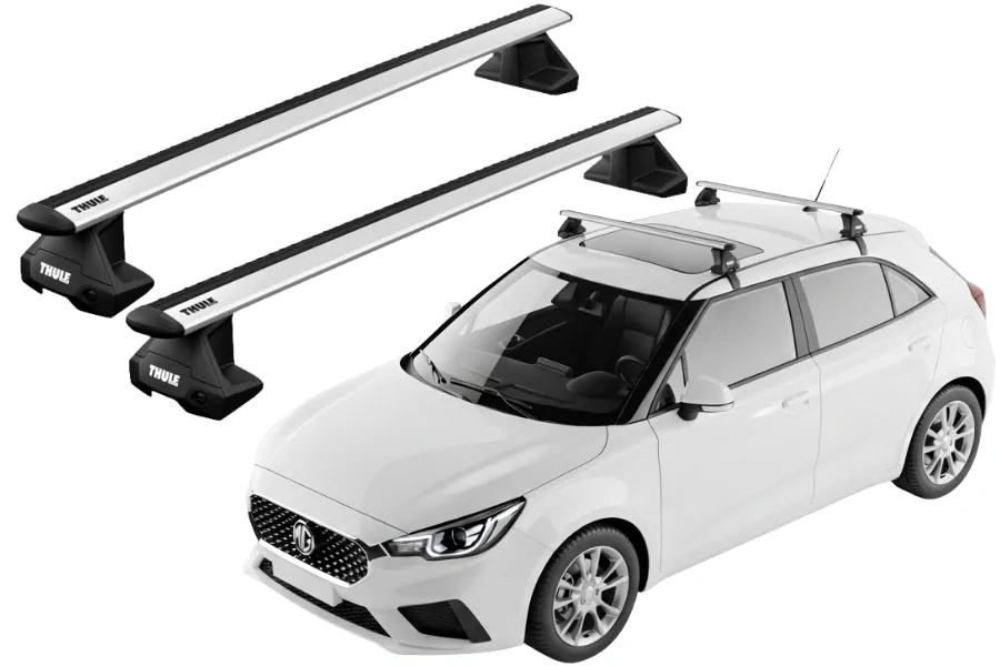 Barras THULE EVO WingBar para autos MG 3 desde 2012-2024
