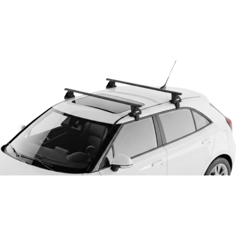 Barras THULE EVO SquareBar para autos MG 3 desde 2012 - 2024