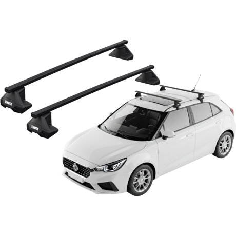 Barras THULE EVO SquareBar para autos MG 3 desde 2012 - 2024