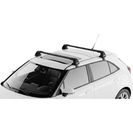 Barras THULE EDGE Flush para autos MG 3 desde 2012 - 2024 negro