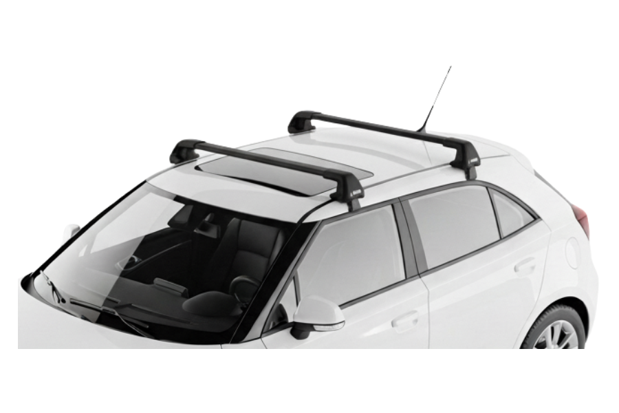 Barras THULE EDGE Flush para autos MG 3 desde 2012 - 2024 negro