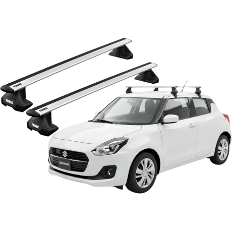 Barras THULE EVO WingBar para autos SUZUKI Swift desde 2018-