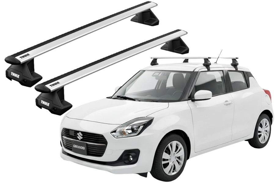 Barras THULE EVO WingBar para autos SUZUKI Swift desde 2018-