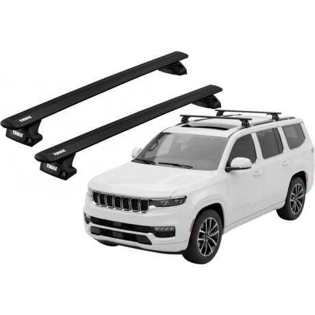 Barras THULE EVO WingBar para autos JEEP Wagoneer desde 2022 negro