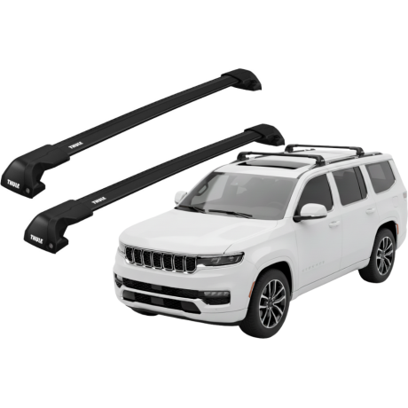Barras THULE EDGE Flush para autos JEEP Wagoneer desde 2022 negro