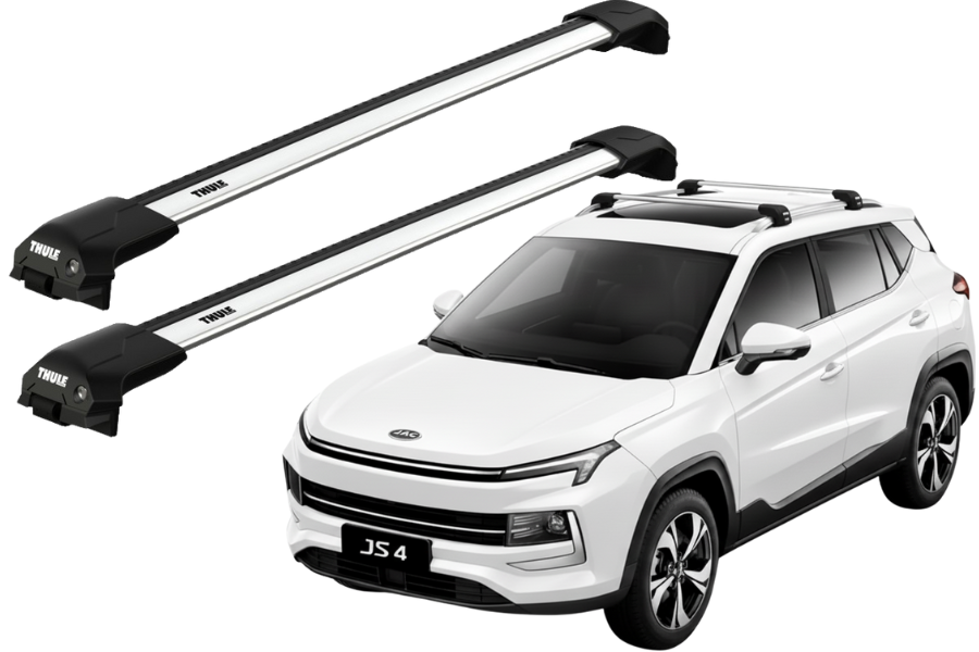 Barras THULE EDGE Flush para autos JAC JS4 desde 2022-
