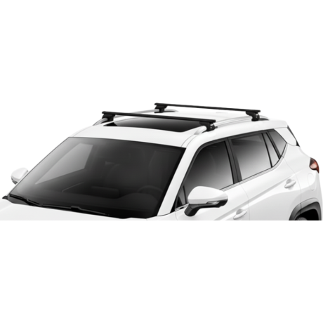 Barras THULE EVO SquareBar para autos JAC JS4 desde 2022-